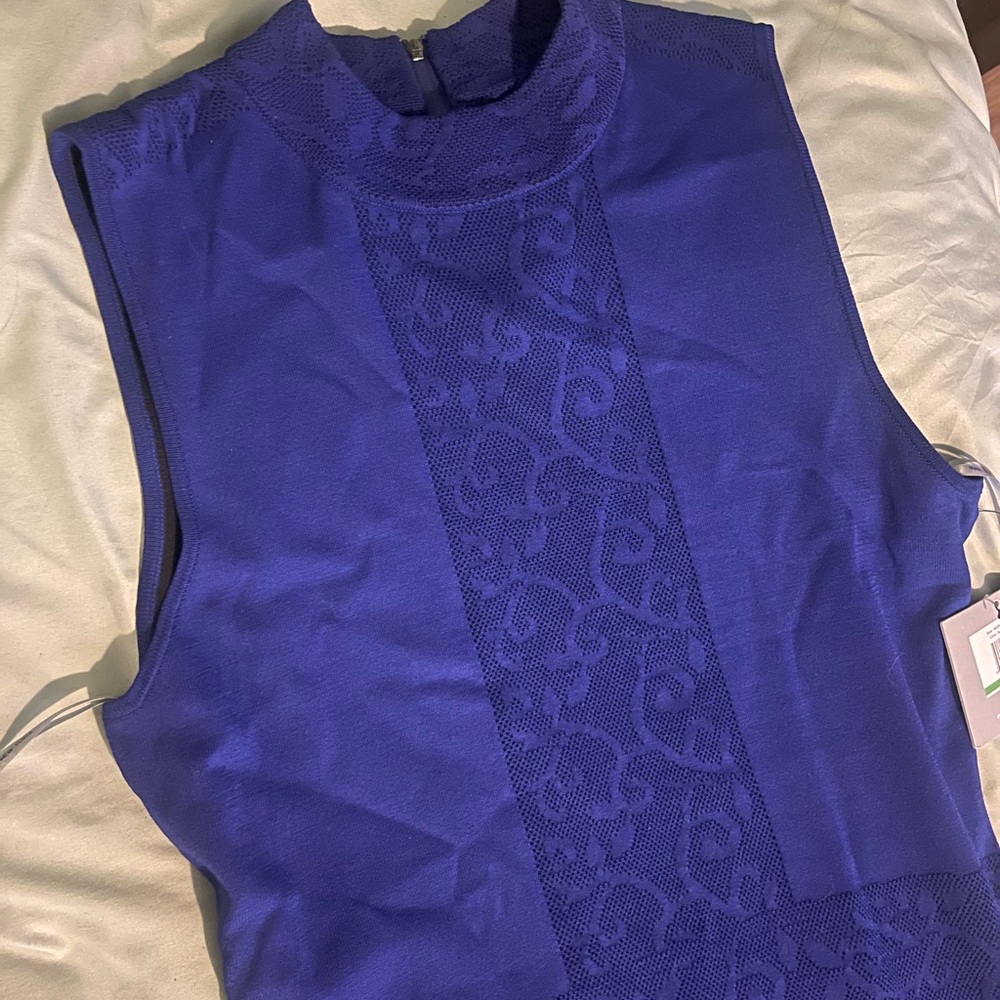 Marc New York Royal Blue Sleeveless Dress